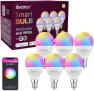Thumbnail Smart LED Light Bulb, 5W E12 Candelabra Base — Smart Light Bulb, Avatar Controls