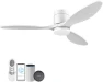 Thumbnail Wood Smart Ceiling Fan with Light and Remote — Smart Fan, cumilo