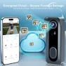Thumbnail Doorbell Camera Wireless with Chime — Video Doorbell, KAMEP