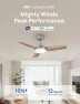 Thumbnail Smart Ceiling Fan with Lights — Smart Fan, Dreo