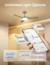 Thumbnail Smart Ceiling Fan with Lights — Smart Fan, Dreo
