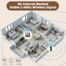 Thumbnail Wireless Doorbell Camera with Monitor — Video Doorbell, KEPEAK
