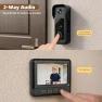 Thumbnail Wireless Doorbell Camera with Monitor — Video Doorbell, KEPEAK