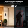 Thumbnail Wireless Wi-Fi Video Doorbell Camera — Video Doorbell, Tuflorexa