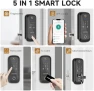 Thumbnail 5 in 1 Smart Lock with Camera & Doorbell — Smart Lock, JAIOTlink
