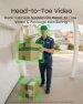 Thumbnail Dual Camera Wireless Video Doorbell with Head-to-Toe View — Video Doorbell, youkey