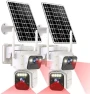 Thumbnail Dual Lens Solar Security Camera 2-Pack — Security Camera, Luovisee