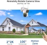 Thumbnail Dual Lens Solar Security Camera 2-Pack — Security Camera, Luovisee