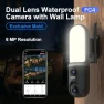 Thumbnail Dual Lens Waterproof Wall Light Camera — Security Camera, EVERSECU