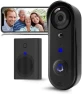 Thumbnail HD Video Doorbell Wireless, 2.4Ghz WiFi Doorbell Camera Indoor Chime, Two-Way Audio, IP66 Weather Resistance, IR Night... — Video Doorbell, Visit the SonoxJunan Store