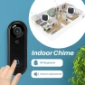 Thumbnail HD Video Doorbell Wireless, 2.4Ghz WiFi Doorbell Camera Indoor Chime, Two-Way Audio, IP66 Weather Resistance, IR Night... — Video Doorbell, Visit the SonoxJunan Store