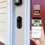 Thumbnail Smart 5GHz 2K Doorbell — Video Doorbell, Energizer