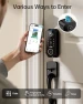 Thumbnail Smart Front Door Lock Set with Camera Doorbell — Smart Lock, hornbill