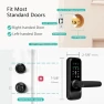 Thumbnail Smart Lock with Camera, 3D Face Recognition Palm Vein Fingerprint Keypad Access, Video Doorbell, WiFi Electronic Handle — Smart Lock, Jacchozhi