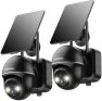Thumbnail Solar Security Cameras Wireless Outdoor, 360° View, Solar Powered — Security Camera, ZUMIMALL
