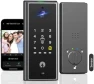 Thumbnail WiFi Door Lock with Camera- Video Doorbell, Deadbolt Smart Lock with RFID Fingerprint Keypad Code, Electronic Digital... — Smart Lock, Dhiedas