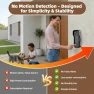 Thumbnail Wireless Doorbell Camera with Monitor — Video Doorbell, KEPEAK