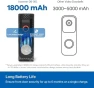 Thumbnail Wireless PTZ Doorbell Camera with Chime — Video Doorbell, Assemer