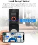 Thumbnail Wireless PTZ Doorbell Camera with Chime — Video Doorbell, Assemer