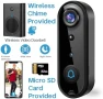 Thumbnail Wireless Video Doorbell Camera with Chime — Video Doorbell, Taishixing
