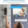 Thumbnail Wireless Video Doorbell Camera with Indoor Receiver — Video Doorbell, MeshSear