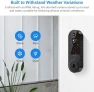 Thumbnail Wireless Video Doorbell Camera with Indoor Receiver — Video Doorbell, MeshSear