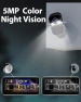 Thumbnail 2.4G Security Cameras Wireless Outdoor with AI Motion Detection — Security Camera, Rraycom