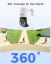 Thumbnail 4K PTZ Wired Security Camera System with 8 Cameras and DVR — Security Camera, Hiseeu