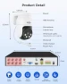 Thumbnail 4K PTZ Wired Security Camera System with 8 Cameras and DVR — Security Camera, Hiseeu