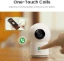Thumbnail 4MP Security Camera Indoor 2.5K Baby Monitor Pet Camera 360° for Home Security — Security Camera, AOSU
