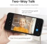 Thumbnail 4MP Security Camera Indoor 2.5K Baby Monitor Pet Camera 360° for Home Security — Security Camera, AOSU