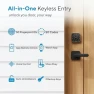 Thumbnail Bolt Fingerprint Wi-Fi Smart Lock with Handle — Smart Lock, ULTRALOQ