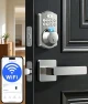 Thumbnail Built-in Wi-Fi Fingerprint Smart Lock with Lever Handle Set — Smart Lock, Veise