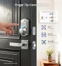 Thumbnail Built-in Wi-Fi Fingerprint Smart Lock with Lever Handle Set — Smart Lock, Veise