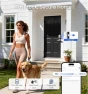 Thumbnail Built-in Wi-Fi Fingerprint Smart Lock with Lever Handle Set — Smart Lock, Veise