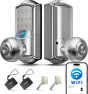 Thumbnail Built-in Wi-Fi Smart Lock with Knob — Smart Lock, Veise