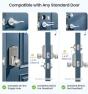Thumbnail Built-in Wi-Fi Smart Lock with Knob — Smart Lock, Veise