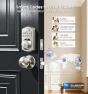 Thumbnail Built-in WiFi Fingerprint Smart Lock with 2 Knobs — Smart Lock, Veise