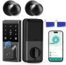 Thumbnail Deadbolt Lock with Two Lever Handles — Smart Lock, IBLOG