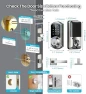 Thumbnail Fingerprint App Control Smart Lock with Heavy-Duty Zinc Alloy Handles — Smart Lock, Veise