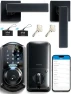 Thumbnail Fingerprint App Control Smart Lock with Heavy-Duty Zinc Alloy Handles — Smart Lock, Veise