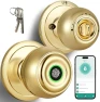 Thumbnail Fingerprint Door Lock with App Control — Smart Lock, KLLOQUE