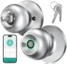Thumbnail Fingerprint Door Lock with App Control — Smart Lock, KLLOQUE