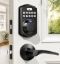 Thumbnail Fingerprint Door Lock with Lever Handles — Smart Lock, Veise
