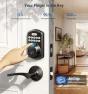 Thumbnail Fingerprint Door Lock with Lever Handles — Smart Lock, Veise