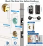 Thumbnail Fingerprint Door Lock with Lever Handles — Smart Lock, Veise