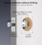 Thumbnail Fingerprint Keypad Deadbolt with Knob Set — Smart Lock, Ulecoce