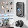 Thumbnail Fingerprint Keypad Deadbolt with Knob Set — Smart Lock, Ulecoce