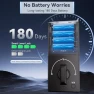Thumbnail Fingerprint Keypad Deadbolt with Knob Set — Smart Lock, Ulecoce