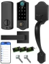 Thumbnail Fingerprint Smart Door Lock with Handle Set — Smart Lock, HARFO